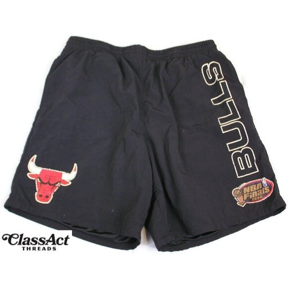 Mitchell & Ness Other - Mitchell & Ness NBA Finals 1996 Chicago Bulls Nylon shorts Medium M Black